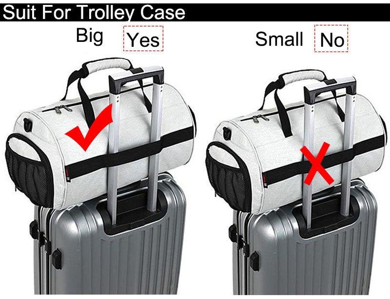 Hommes sacs De Sport pour Sac d'entraînement Tas Fitness voyage Sac De Sport Sports De plein air nager femmes sec humide Gymtas Yoga femmes 2019 XA103WA