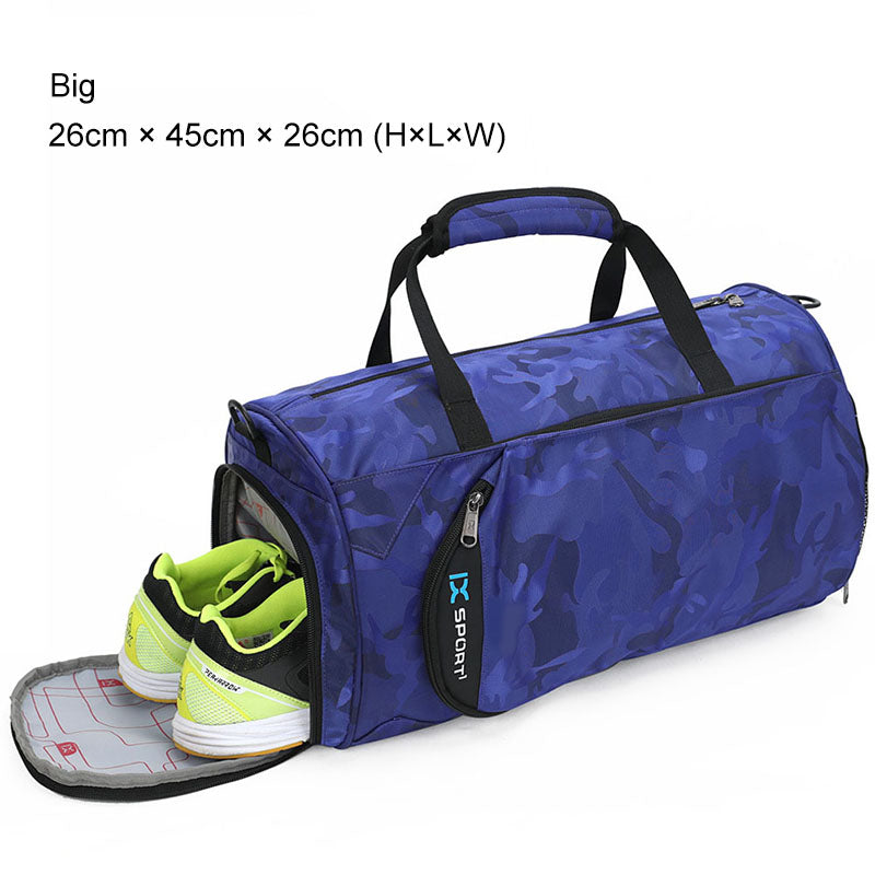 Hommes sacs De Sport pour Sac d'entraînement Tas Fitness voyage Sac De Sport Sports De plein air nager femmes sec humide Gymtas Yoga femmes 2019 XA103WA