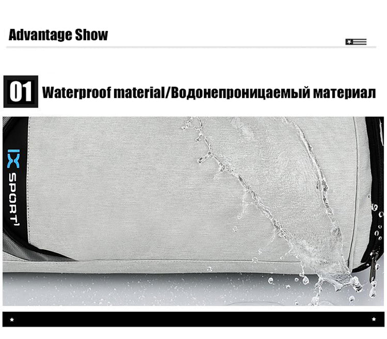 Hommes sacs De Sport pour Sac d'entraînement Tas Fitness voyage Sac De Sport Sports De plein air nager femmes sec humide Gymtas Yoga femmes 2019 XA103WA