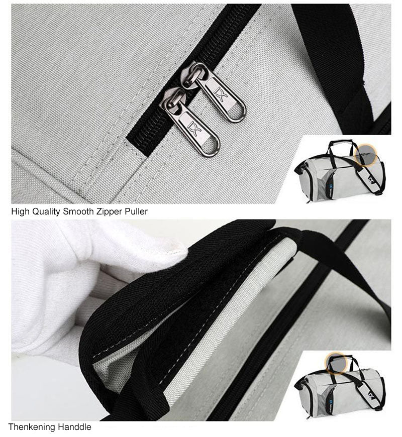 Hommes sacs De Sport pour Sac d'entraînement Tas Fitness voyage Sac De Sport Sports De plein air nager femmes sec humide Gymtas Yoga femmes 2019 XA103WA